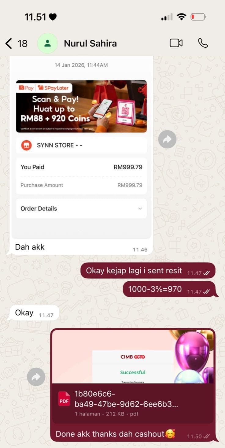 Testimoni transaksi 2